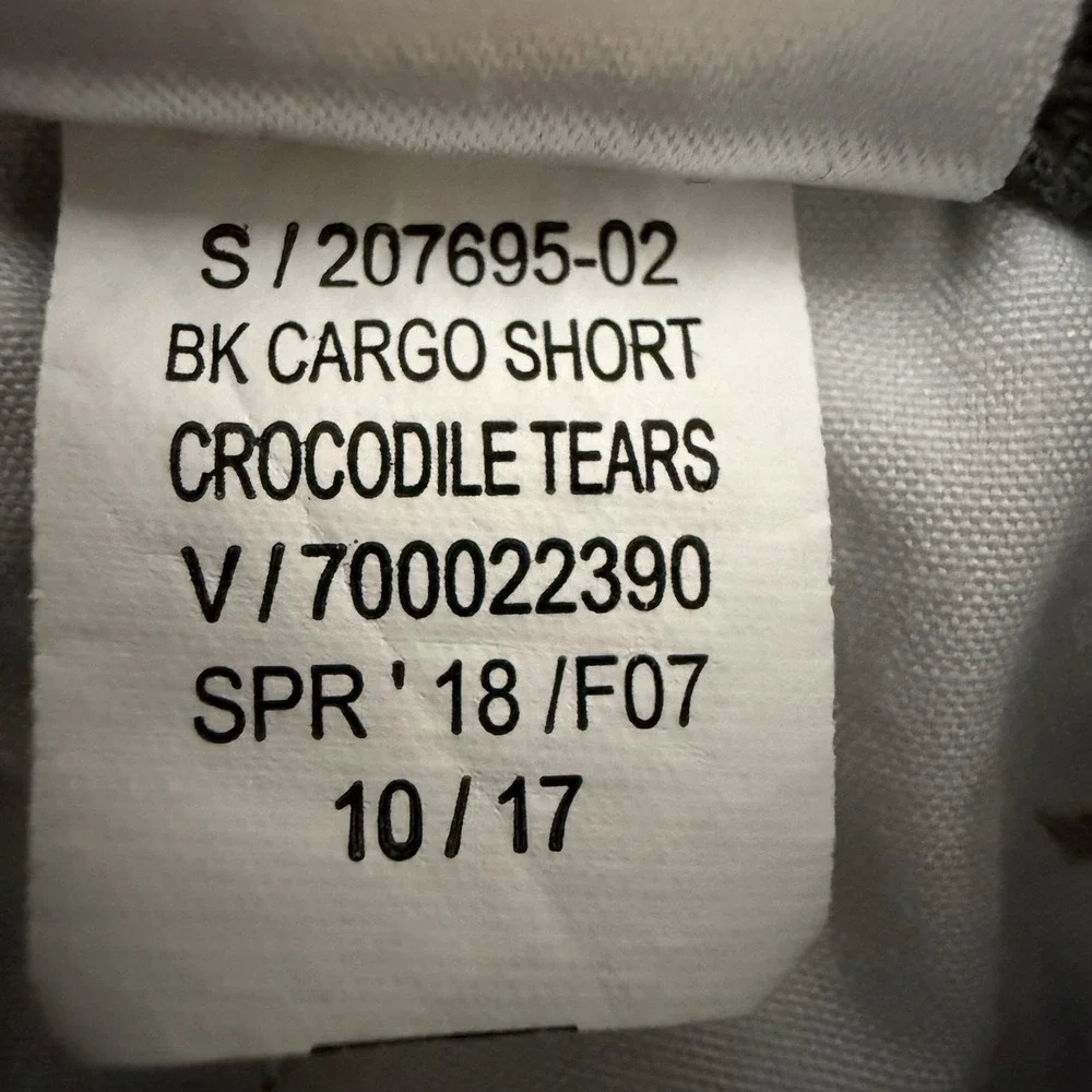 Old Navy Cargo Shorts Men's 33 Olive Green Cotton Flat‎ Front Rip Stop Grunge